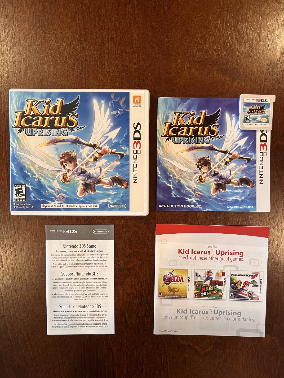 Kid Icarus: Uprising – Nintendo 3DS – CIB Complete – Authentic – Great Condition