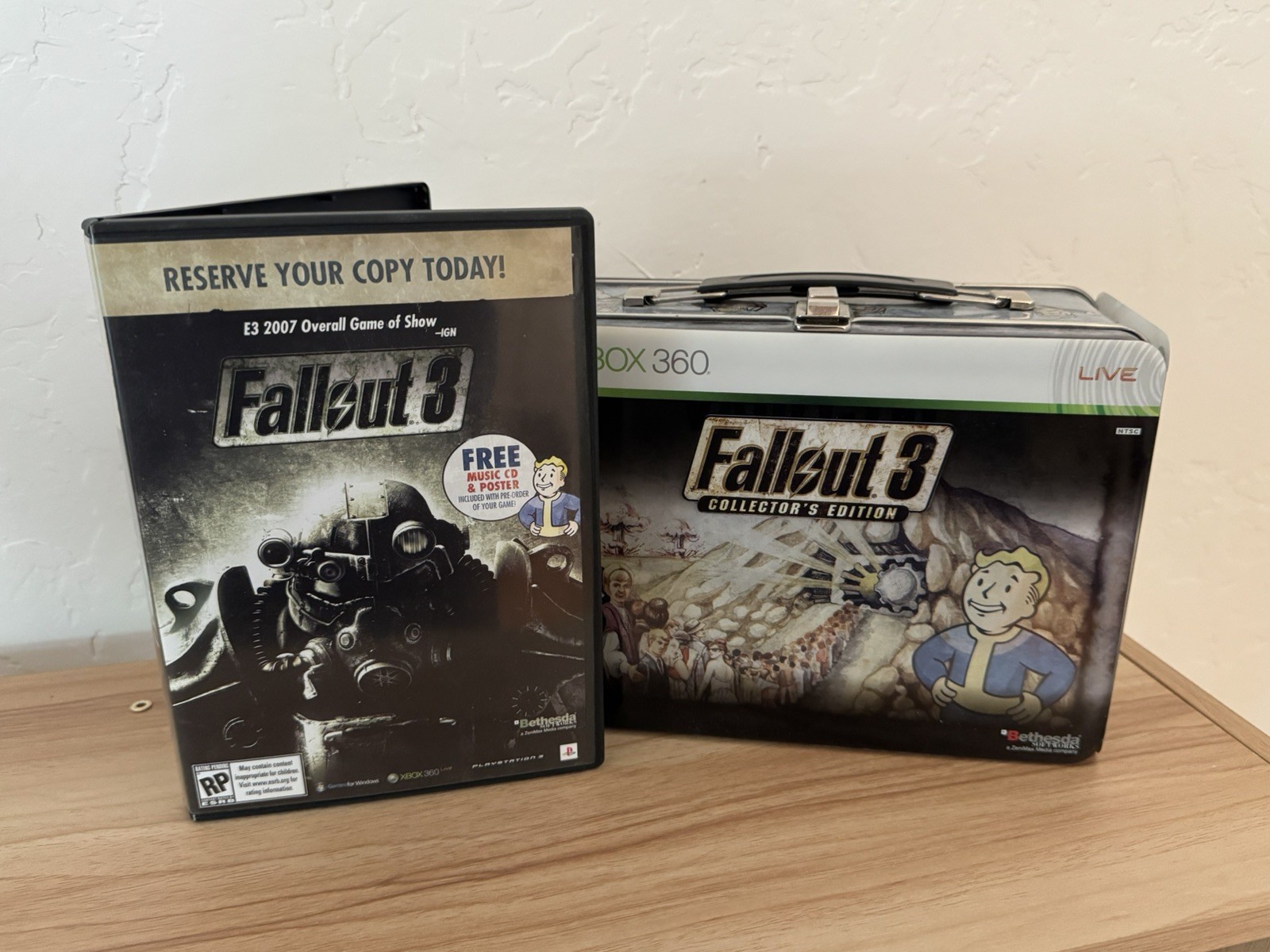 Xbox 360 Fallout 3 Collector’s Edition Complete in Box with Bobblehead + Bonus