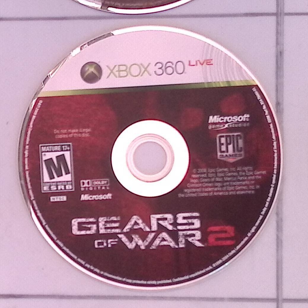 Gears of War 2 Microsoft Xbox 360 Disc only