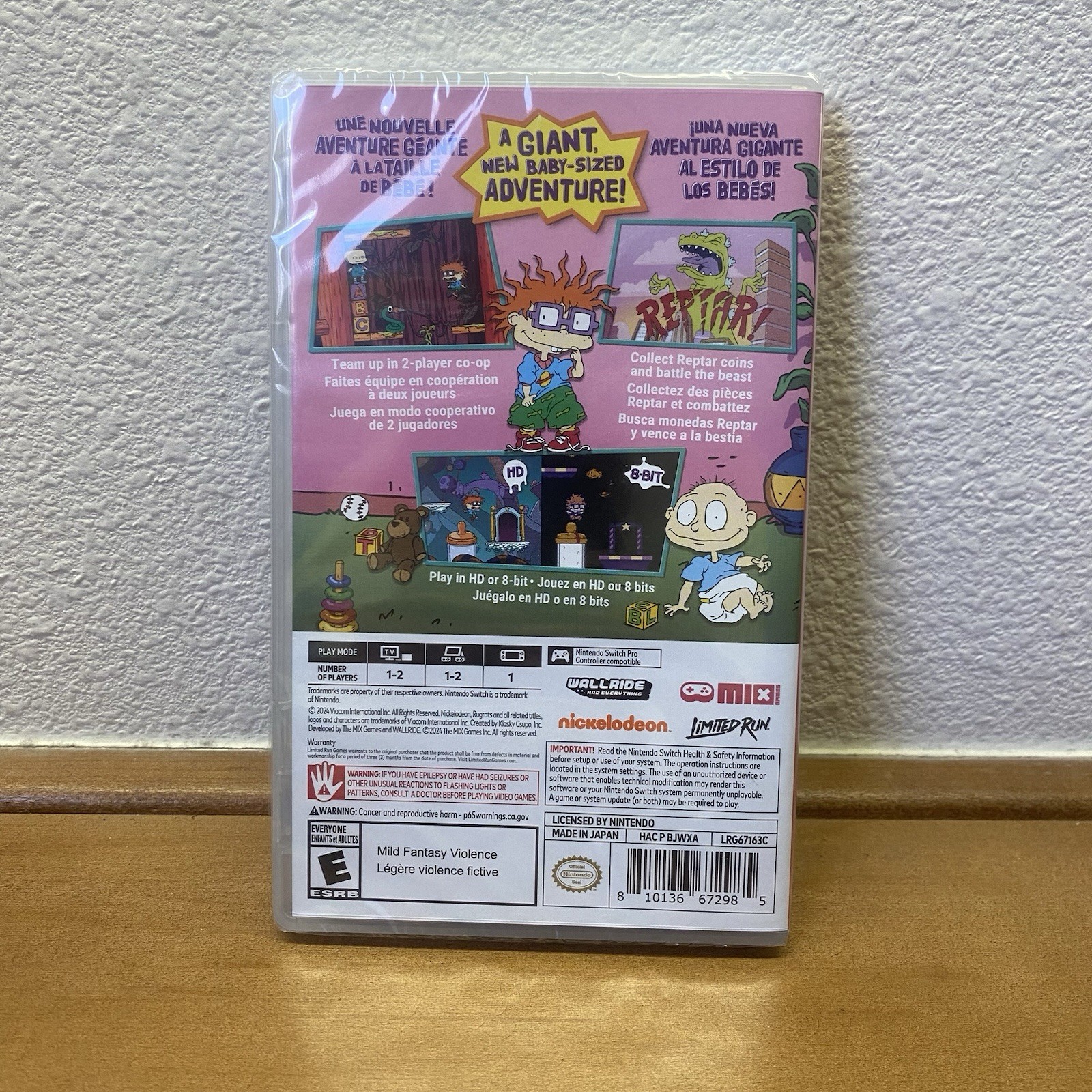 Rugrats Adventures in Gameland – Nintendo Switch – Brand New