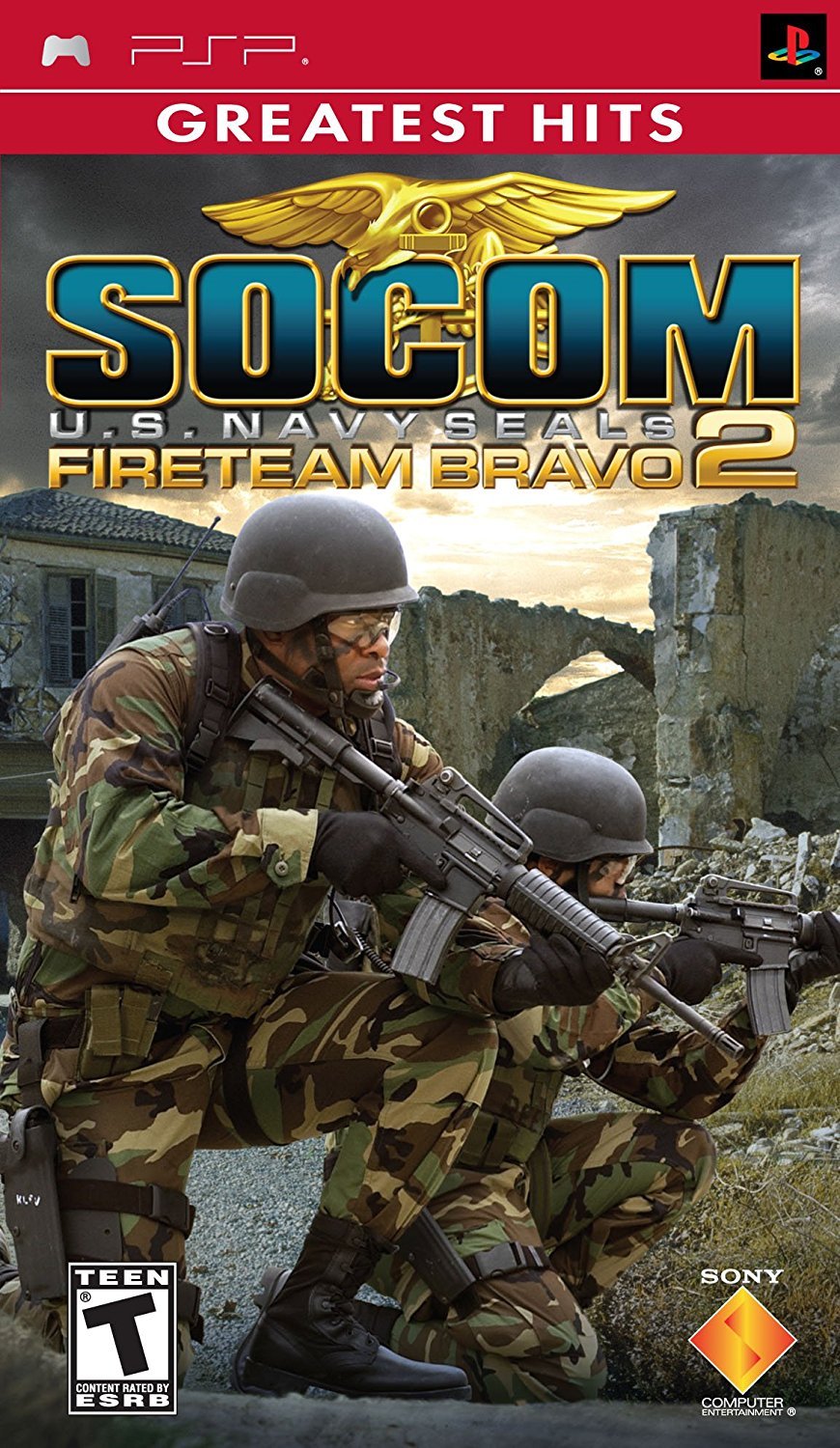 SOCOM U.S NAVY SEALS (FireTeam Bravo 2) – GREATEST HITS (Sony PSP) – NEW ™