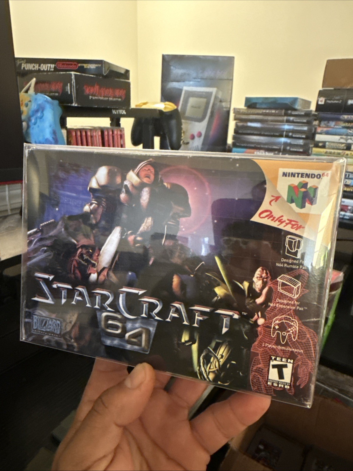 Starcraft 64 Nintendo 64 CIB with Box Protector