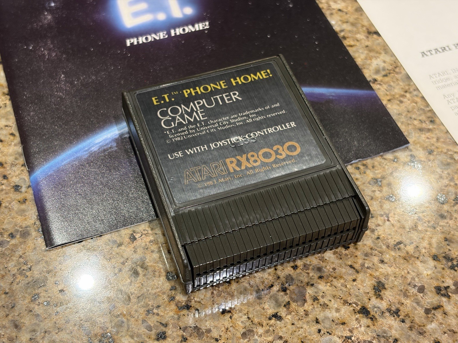 NEW Vintage E.T. Phone Home Atari Computer Game Atari 400/800XL/XE 1982