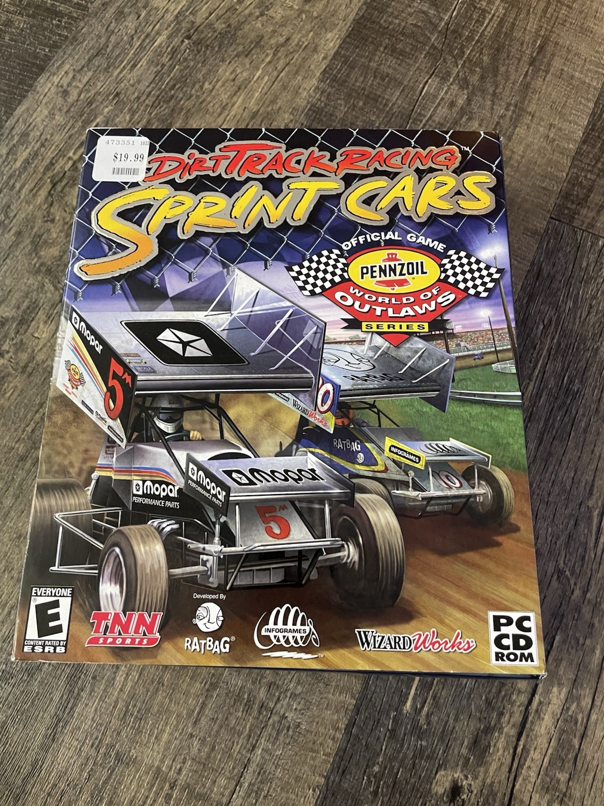 2000 Dirt Track Racing: Sprint Cars for PC – Big Box