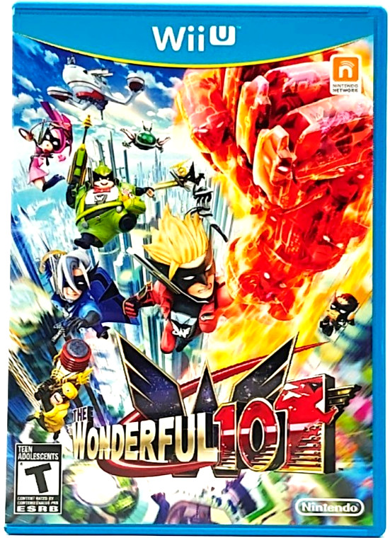 The Wonderful 101 – Nintendo Wii U COMPLETE CIB FREE SHIPPING