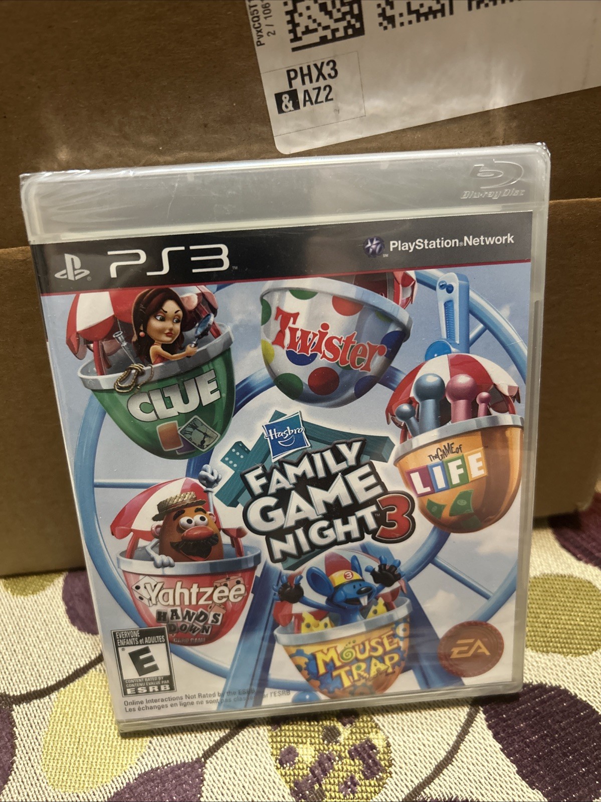 Hasbro Family Game Night 3 (Sony PlayStation 3) PS3 Brand New!