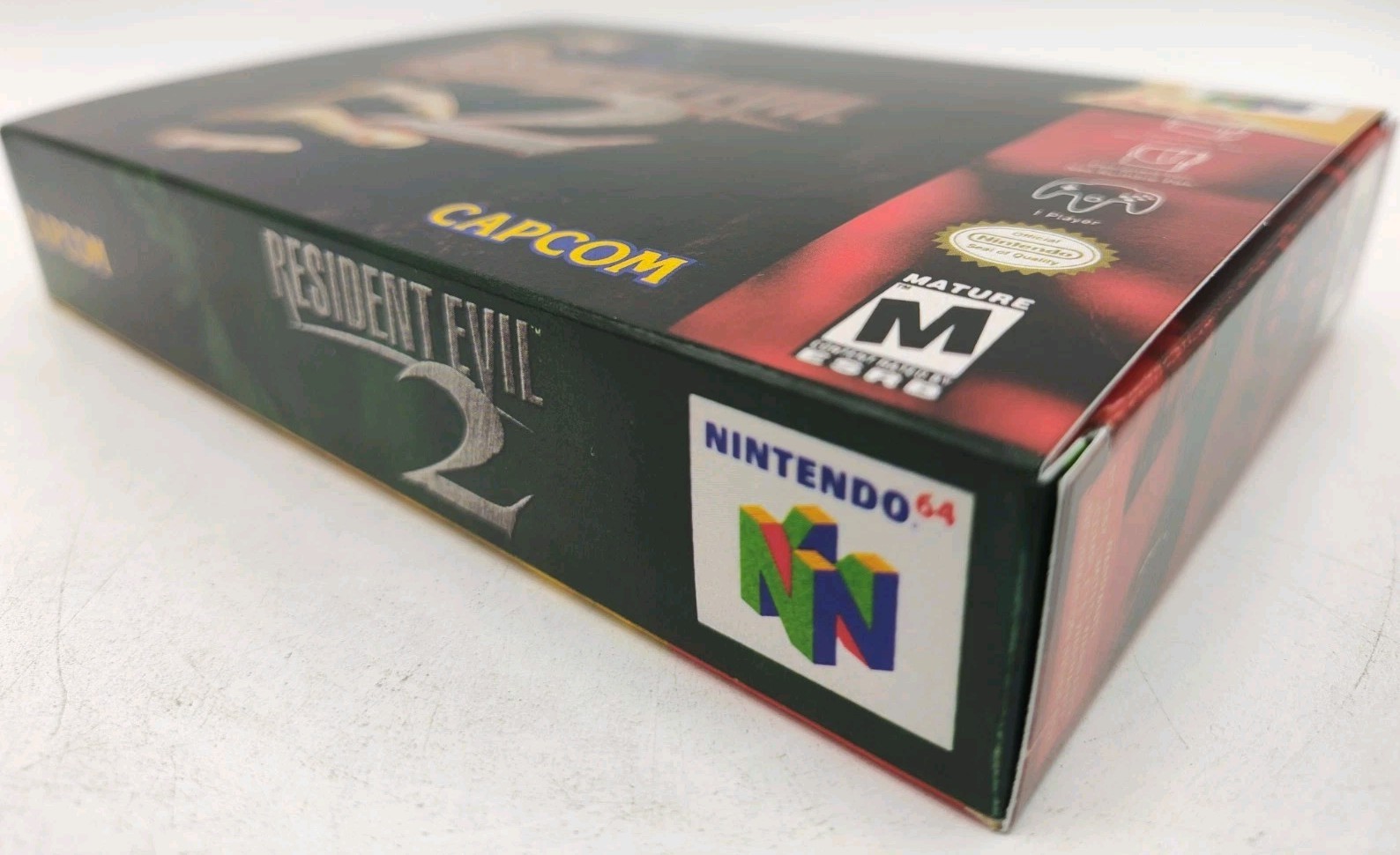 Resident Evil 2 – (N64, 1999) *VGC w/ Reg Card + Case Protector* Tested* READ!