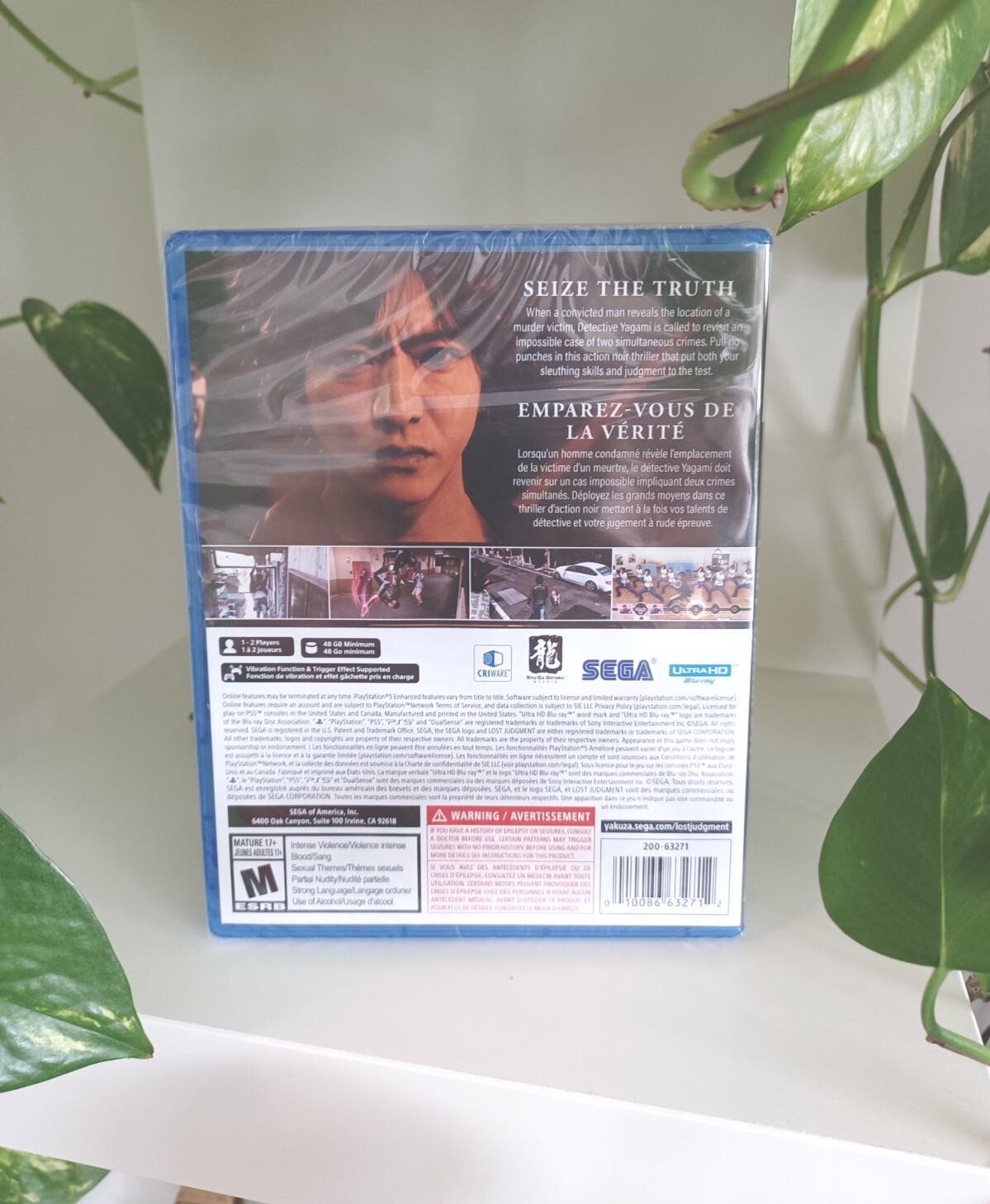 “Lost Judgment” – Sony PlayStation 5 (SEALED) “Brand New”