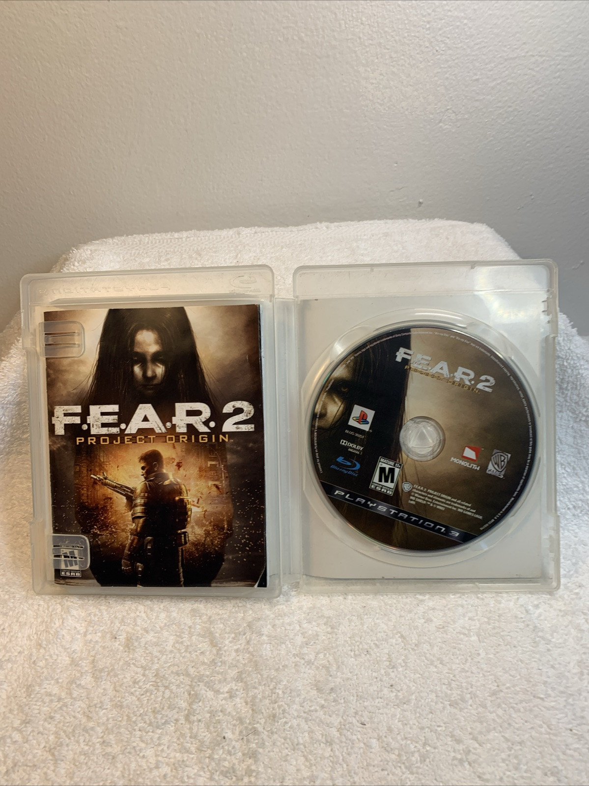 F.E.A.R. 2: Project Origin 2009 Sony Playstation 3 Compete Tested More In Store