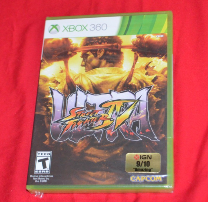 Ultra Street Fighter IV New Sealed XBOX 360 Game Capcom 2014