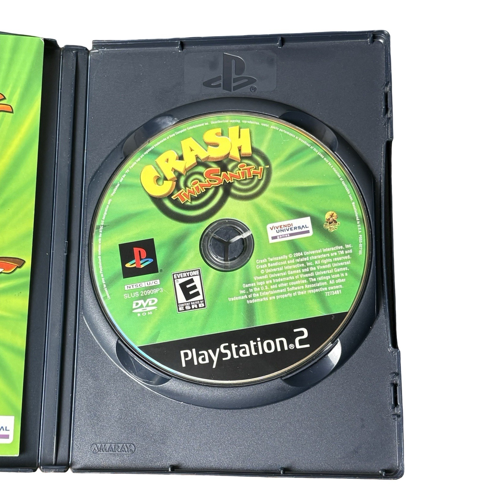Crash Twinsanity (Sony Playstation 2, PS2) Complete CIB Tested
