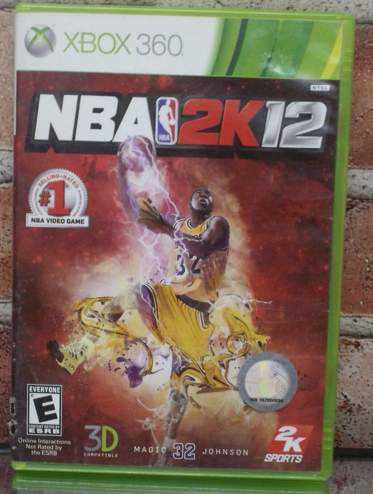 Xbox 360 Game: NBA 2K12 Magic Johnson Edition: Promo – Cleaned And Tested
