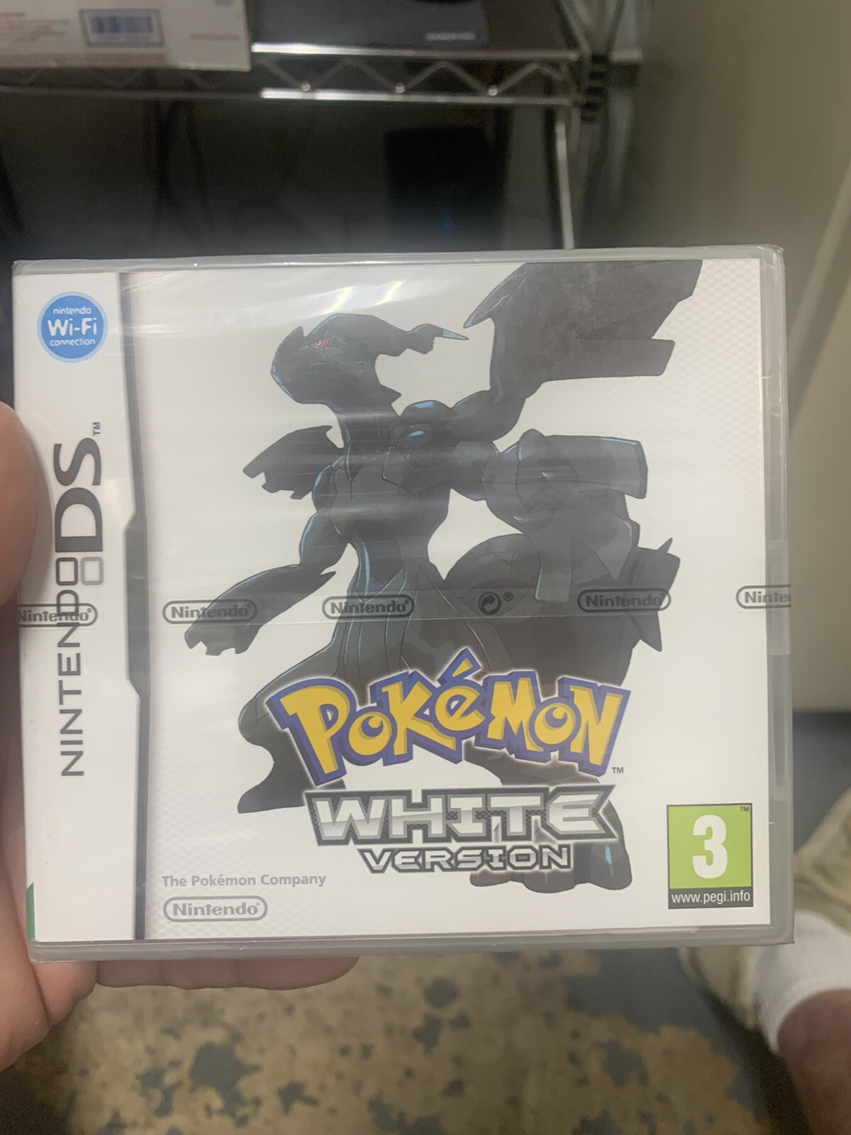 Pokemon White Version (DS, 2011) PAL Pegi 3 Factory Sealed English authentic
