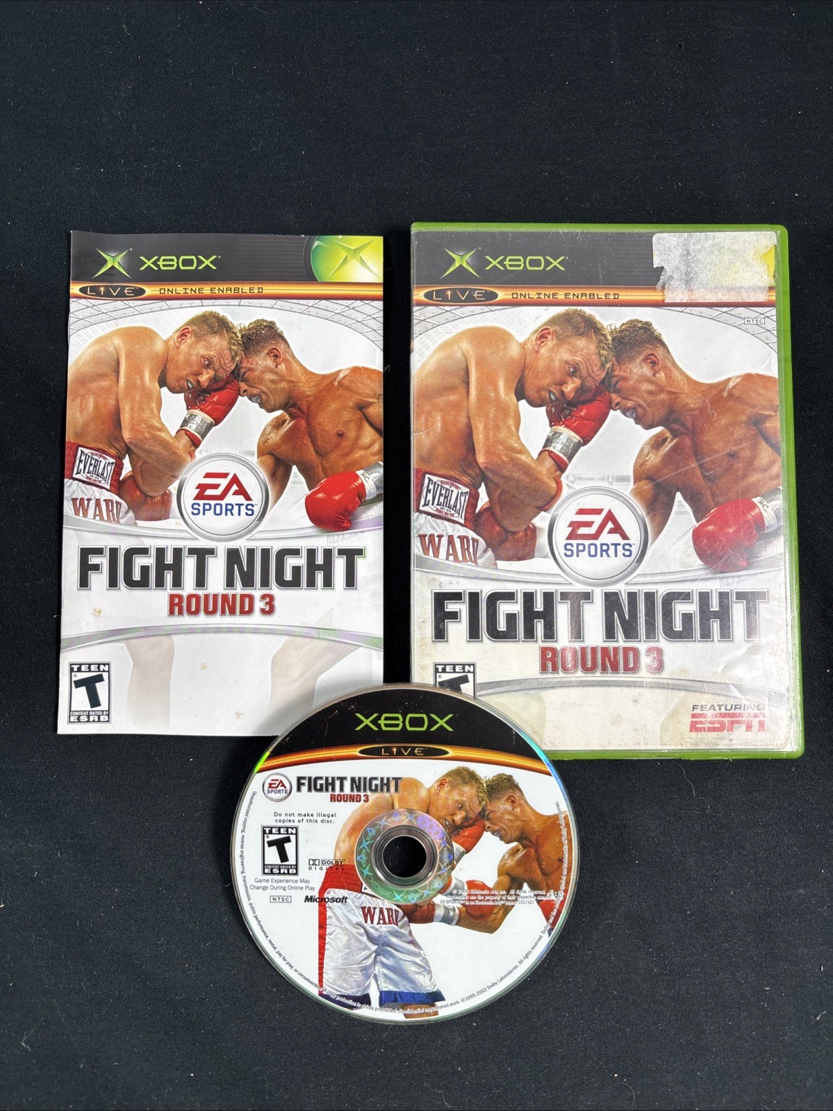 Fight Night: Round 3 Complete In Box CIB (Microsoft Original Xbox, 2006)