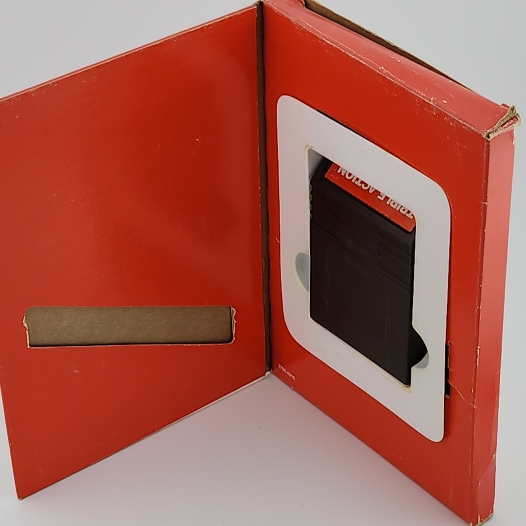 Triple Action (Intellivision, 1981) – Box – Platistic Insert – Cartridge