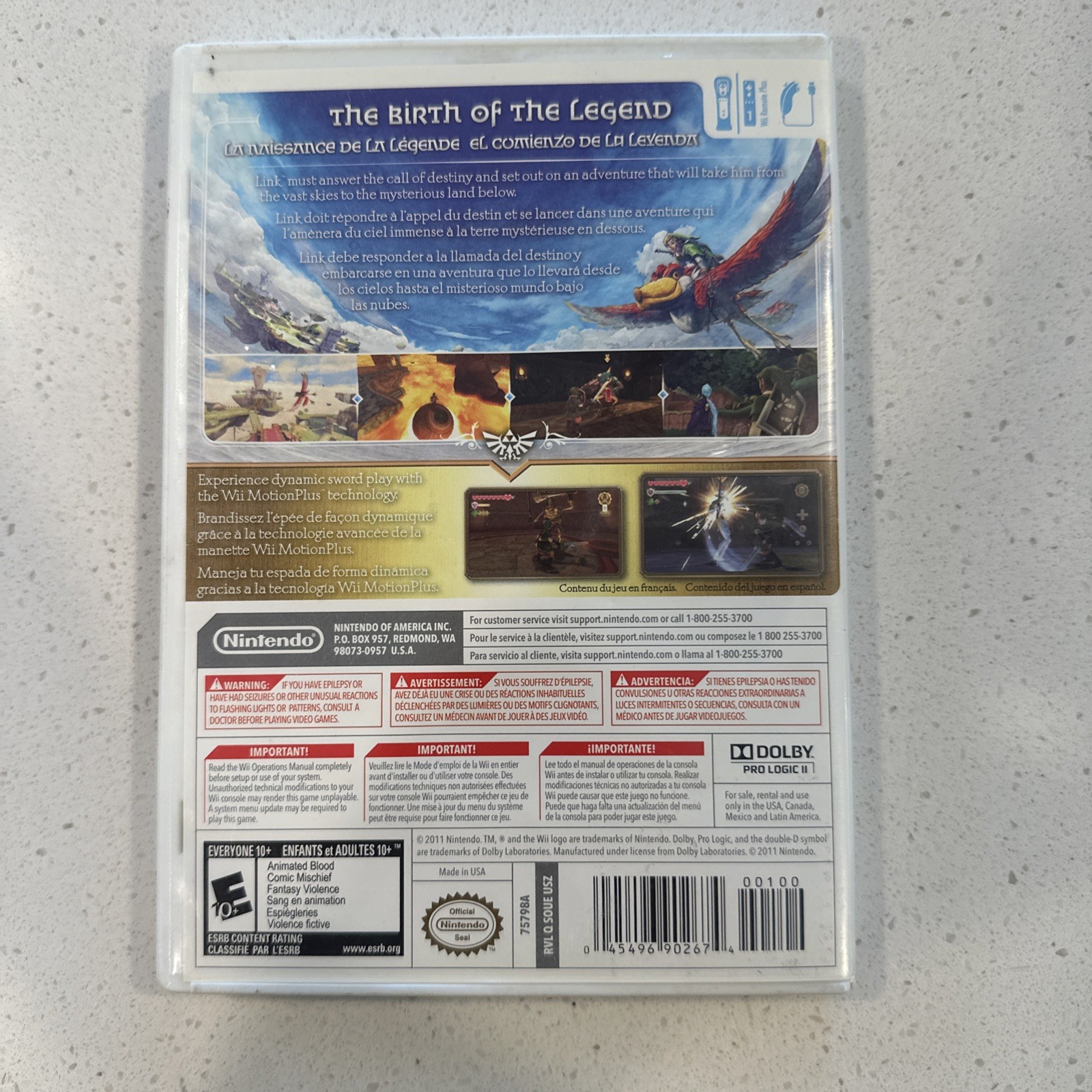 The Legend of Zelda: Skyward Sword (Wii)- 2-Disc Special Edition with Soundtrack