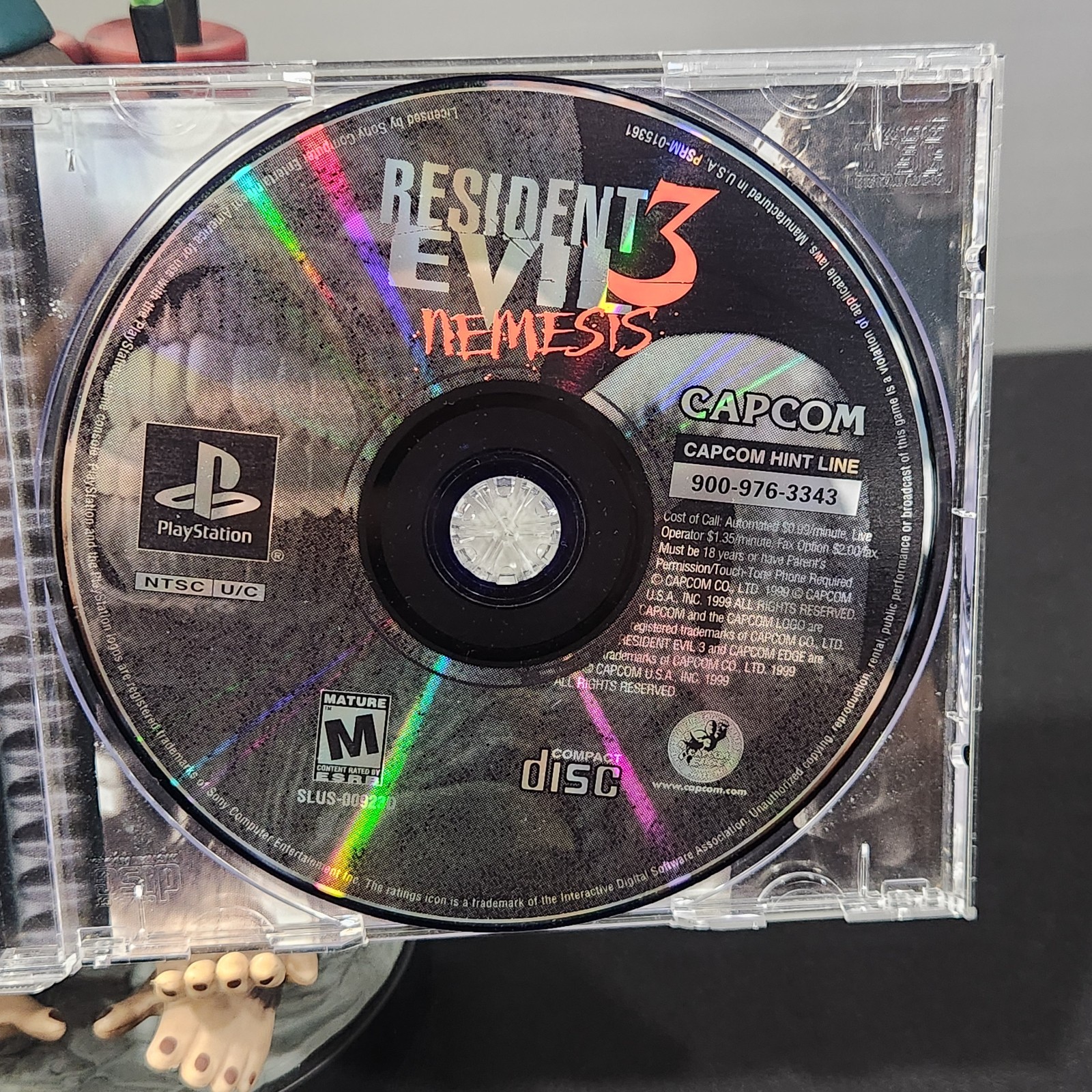 Capcom Resident Evil 3: Nemesis PlayStation 1 NTSC-U/C 1999 1 Player Analog