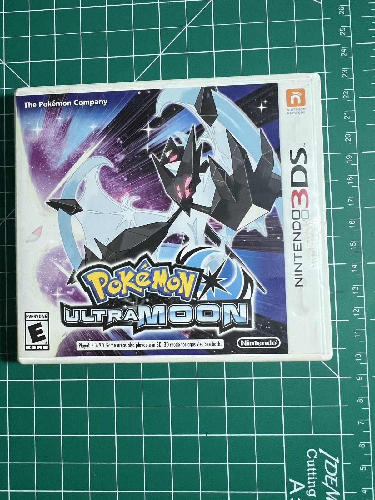 Pokemon Ultra Moon (Nintendo 3DS, 2017) Authentic Game + Case Tested
