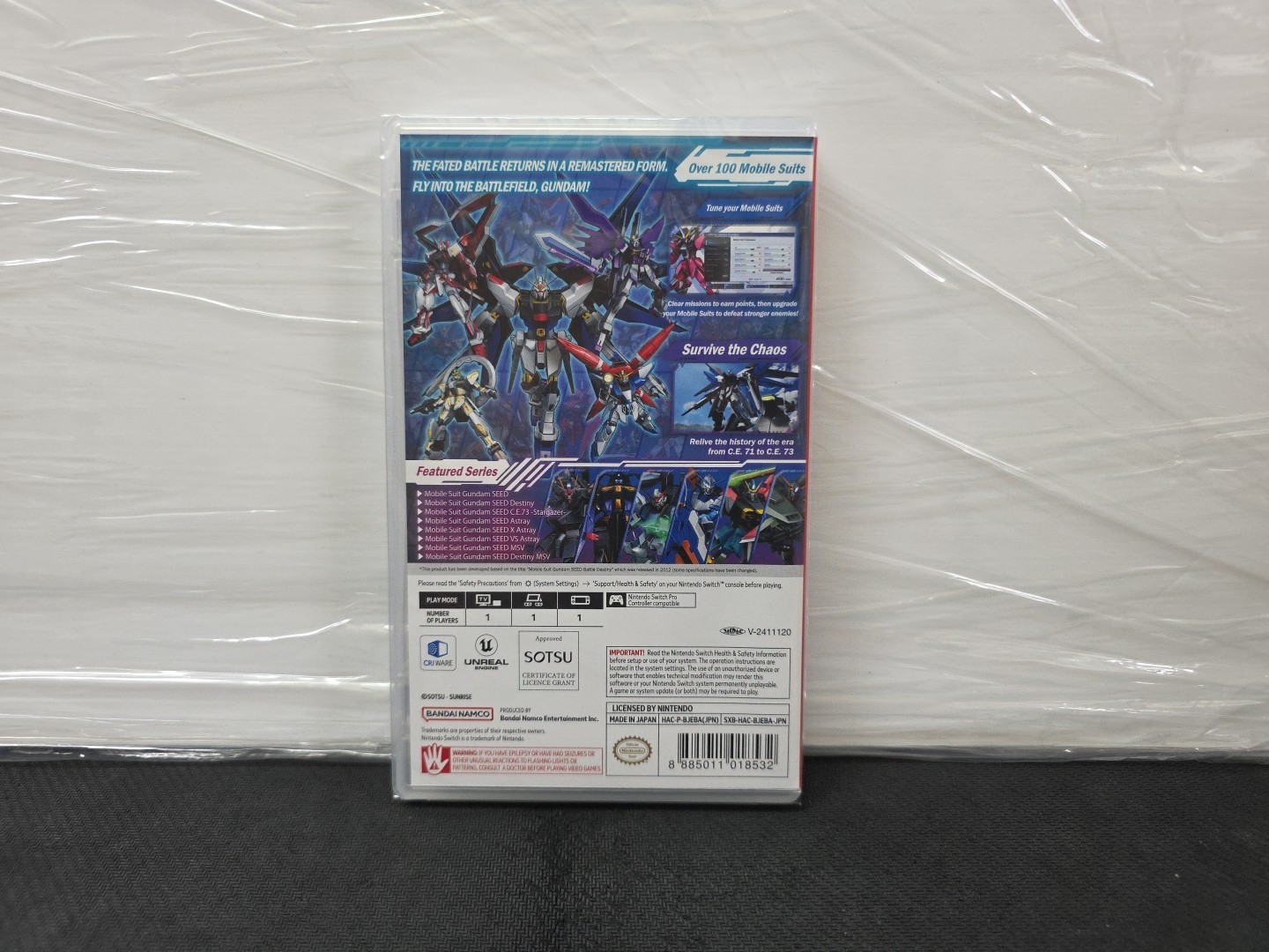 (ASIA ENG VER) Nintendo Switch Mobile Suit Gundam Seed Battle Destiny Remastered