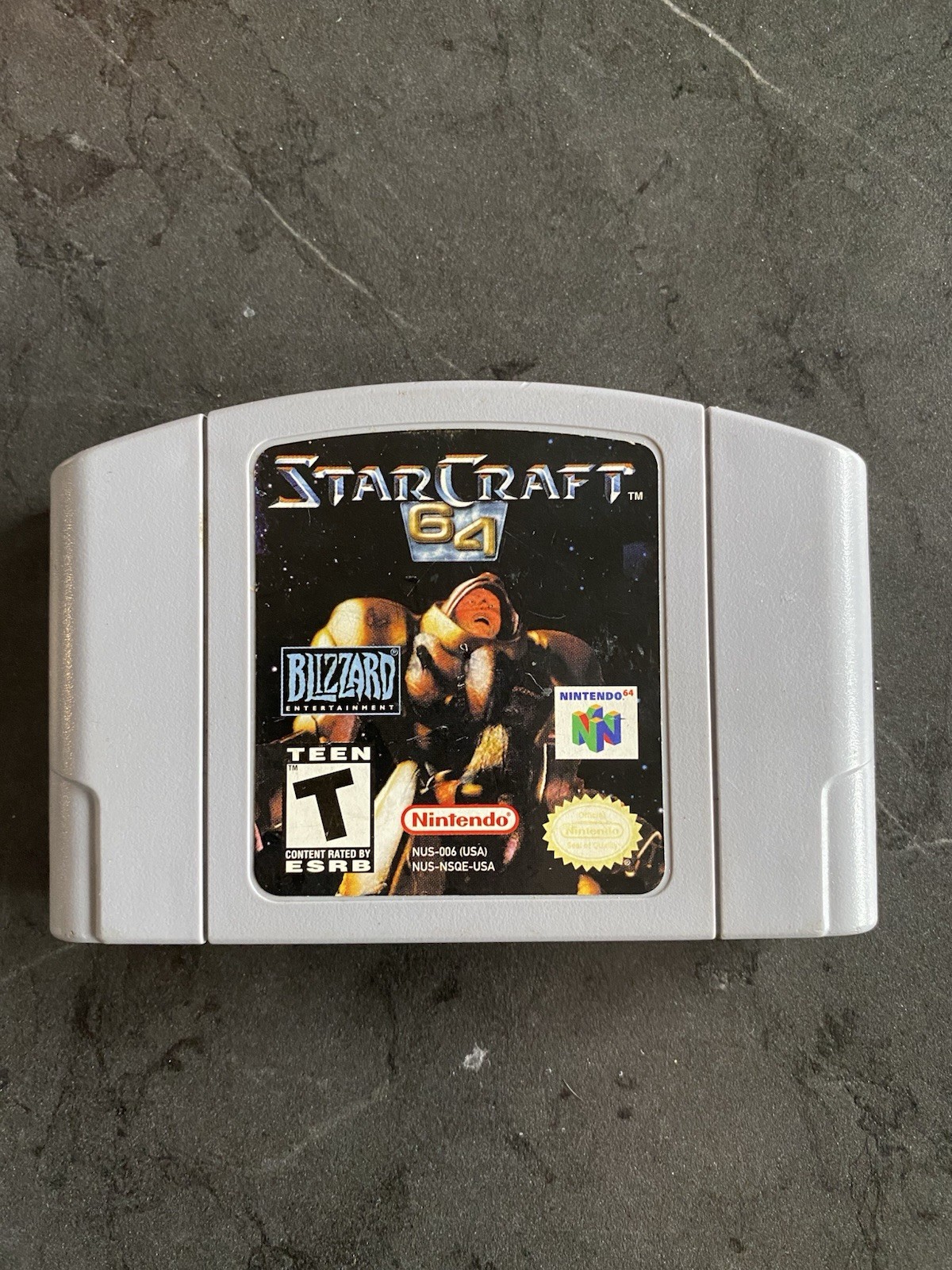 StarCraft 64 Nintendo 64 Game Cartridge Only Tested Authentic Blizzard N64 *RARE