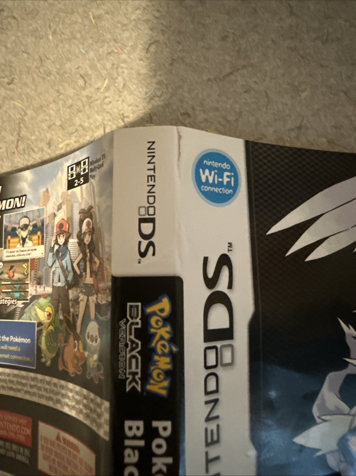 Pokemon: Black Version (Nintendo DS, 2011) (AUTHENTIC – CIB – TESTED)