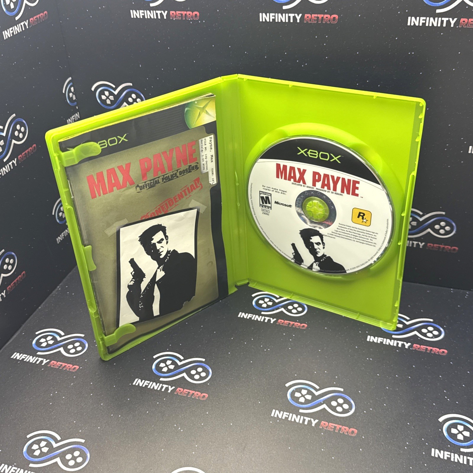 Max Payne Microsoft Original Xbox CIB Complete Refurbished Tested Free Shipping