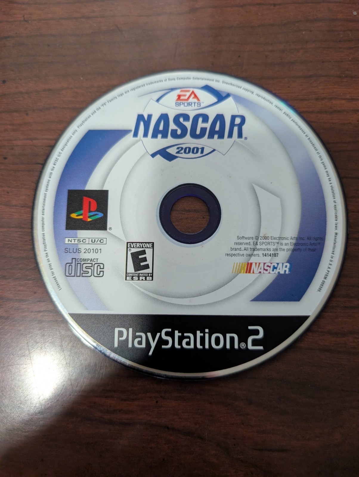 Nascar 2001 (PlayStation 2, PS2) NO TRACKING – DISC ONLY 5468