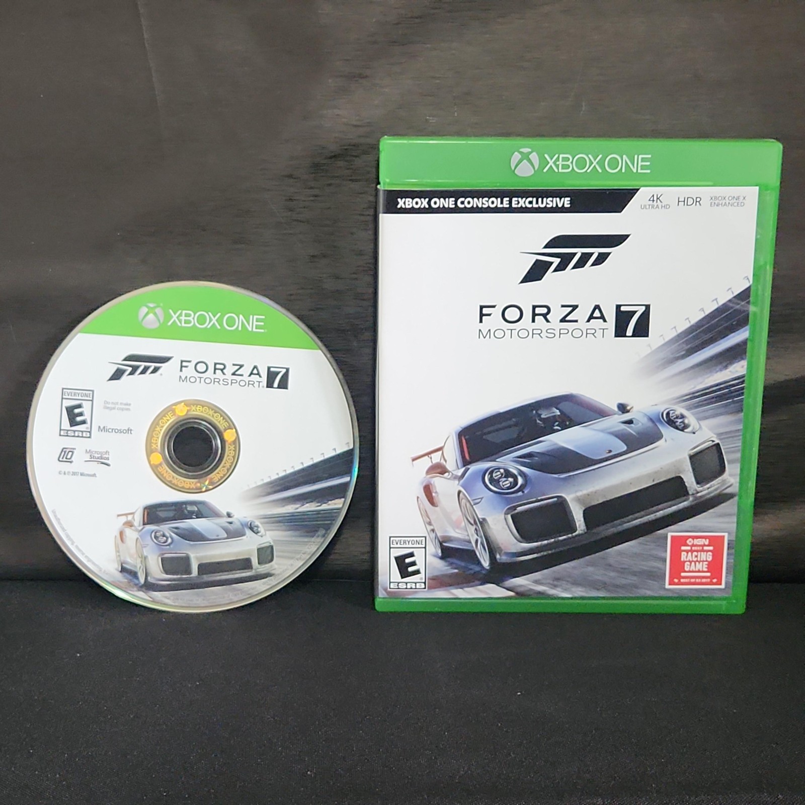 Forza Motorsport 7 Microsoft Xbox One Game Disc Case E Microsoft NTSC
