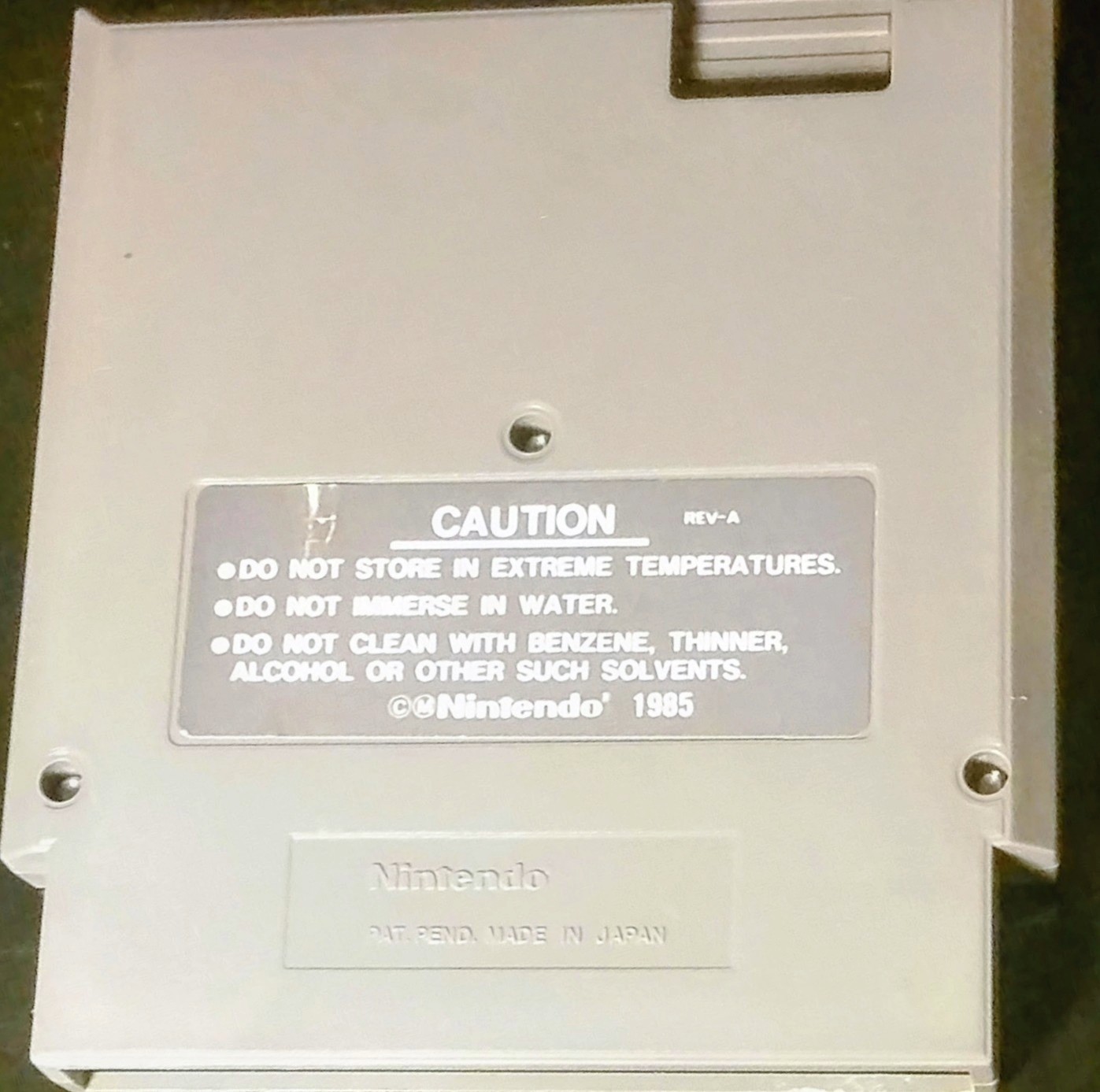 Nintendo Zombie Nation NES Game Cartridge 1990 NTSC-U/C Meldac