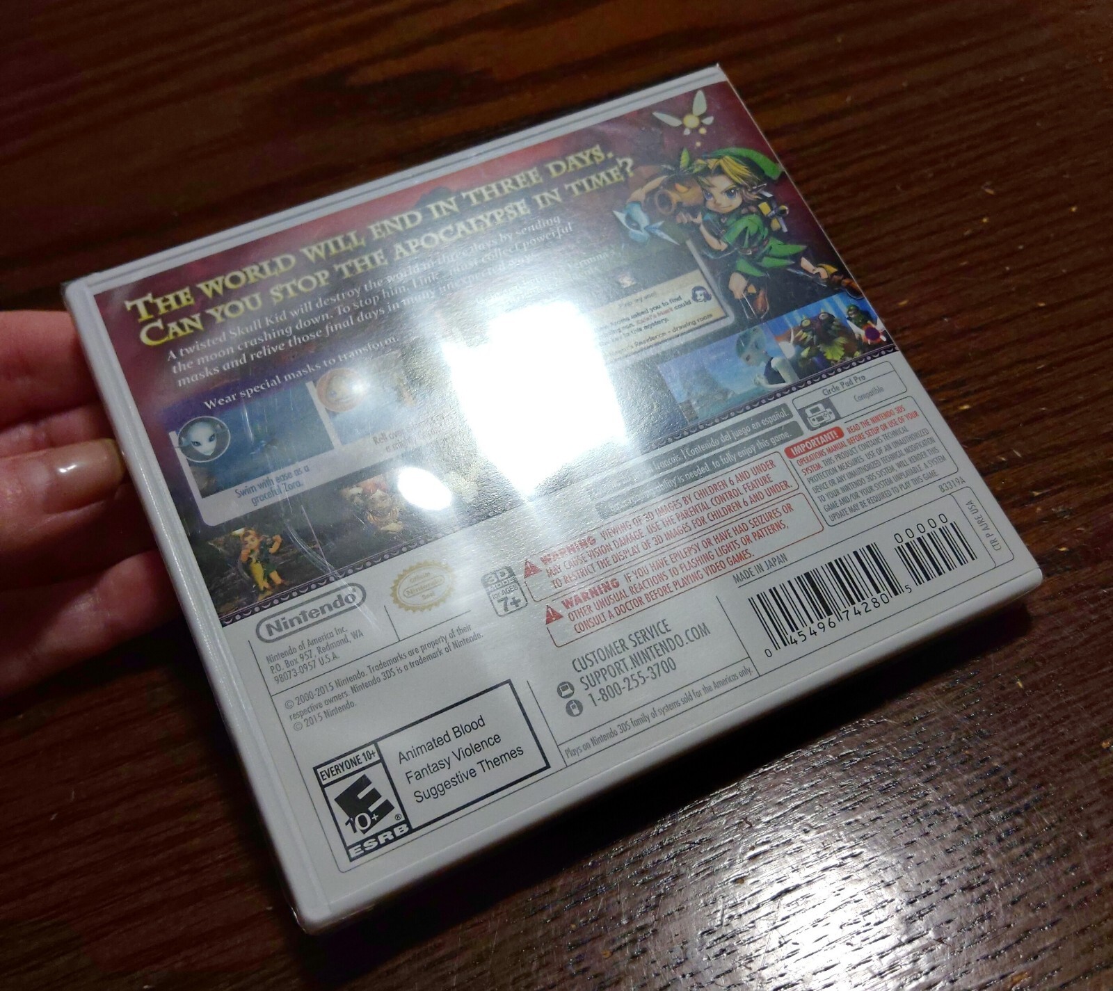 The Legend of Zelda: Majora’s Mask 3D for Nintendo 3DS NEW SEALED US Version