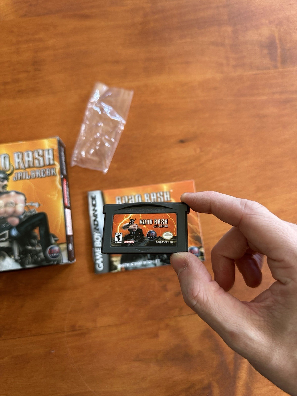 Road Rash: Jailbreak (Nintendo Game Boy Advance GBA) Excellent Cond CIB Complete