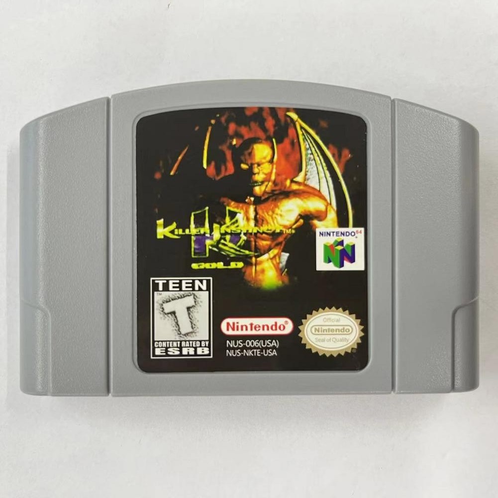 Killer Instinct Gold – Nintendo 64 (N64) Factory sealed Tested and working