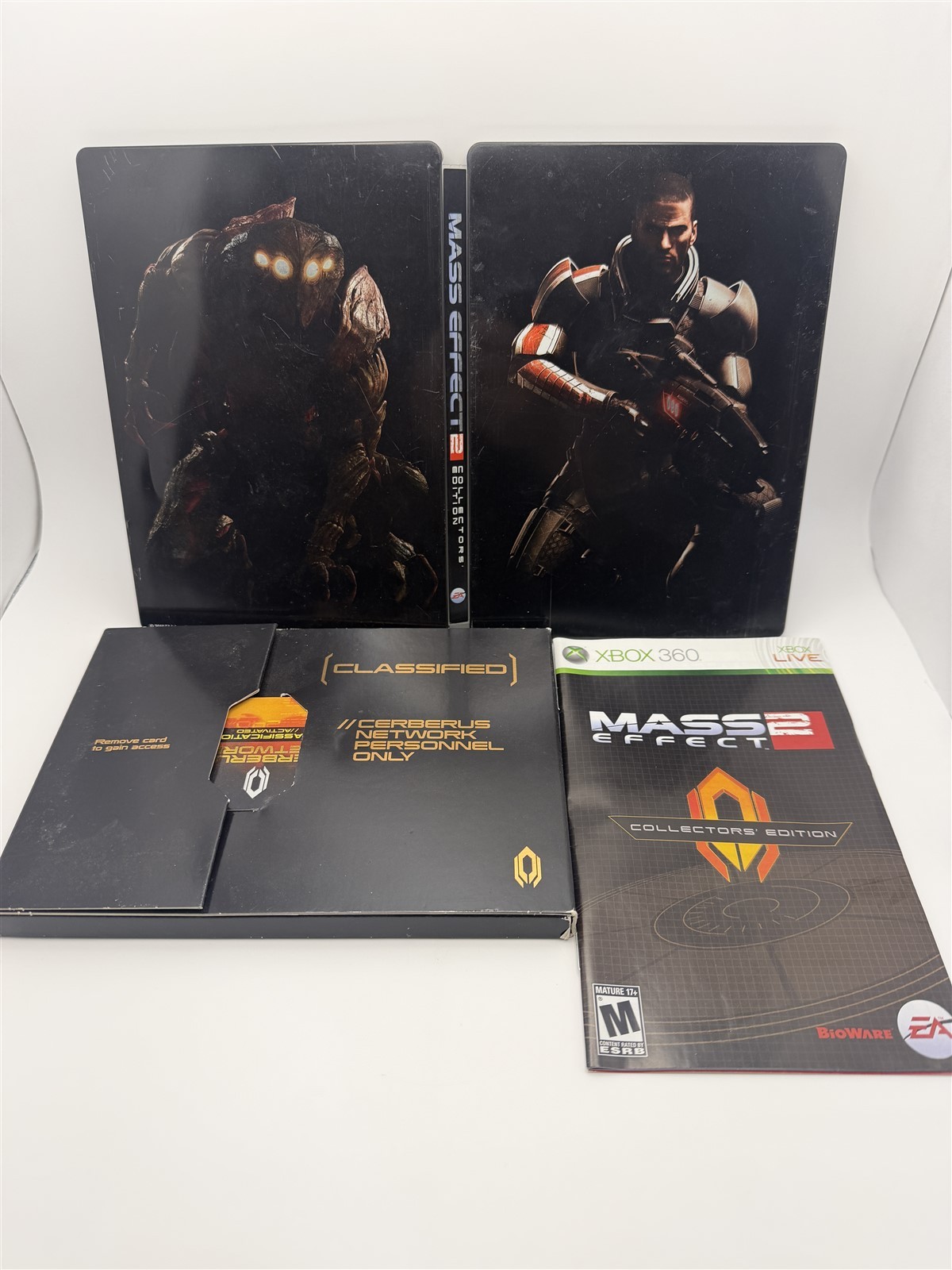 Mass Effect 2 — Collector’s Edition (Xbox 360, 2010) Complete Tested Working