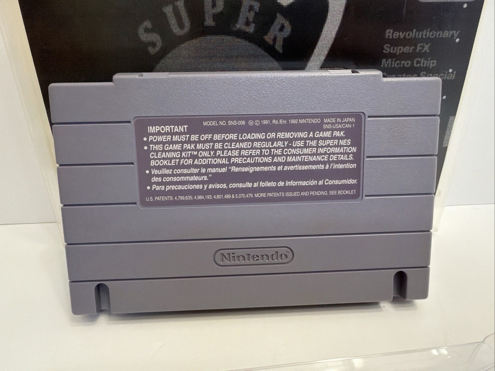 Star Fox Super Weekend Competition Super Nintendo Game SNES Authentic GRAIL