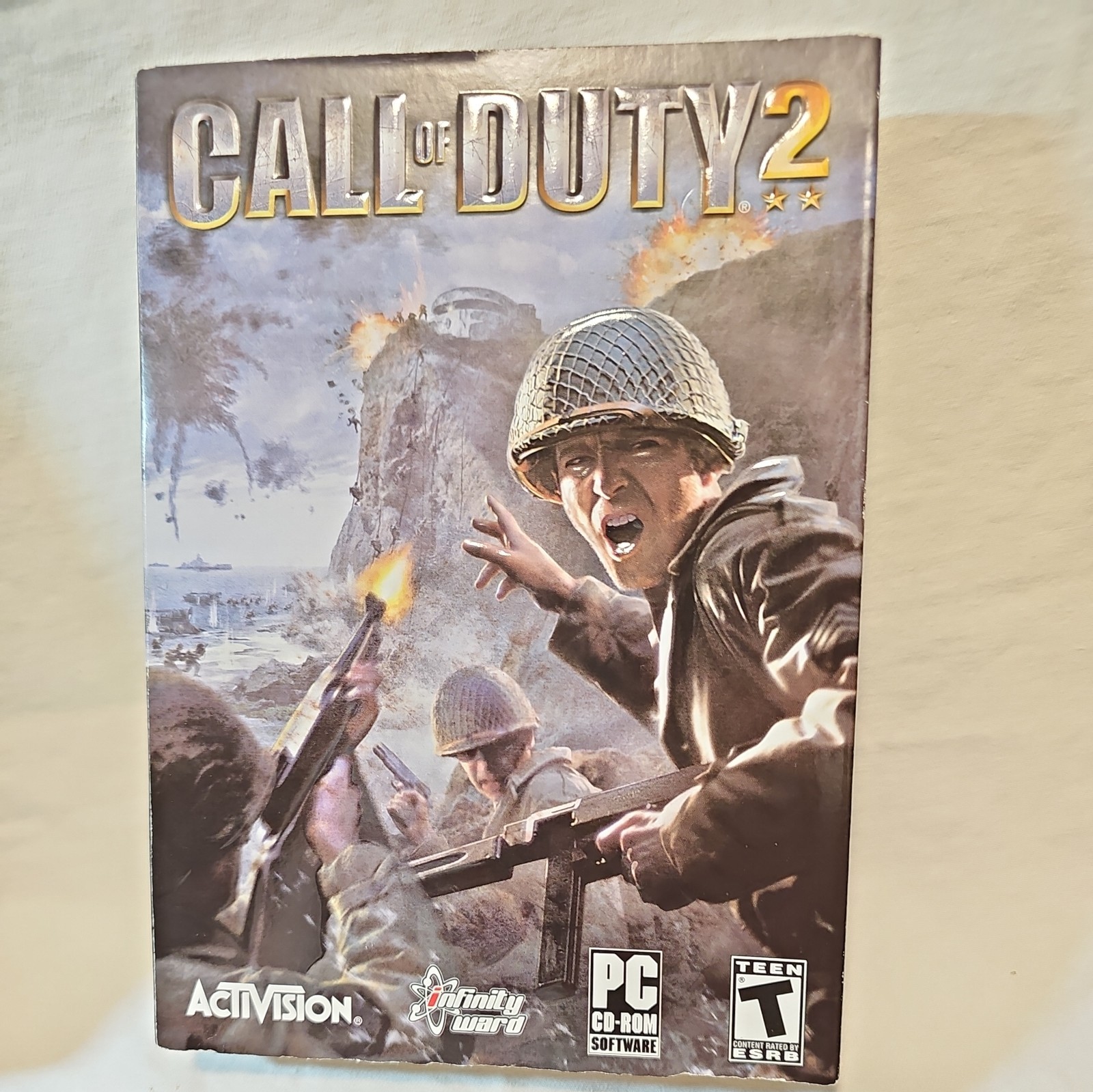 Call of Duty 2-2005 PC DVD Rom Game Complete Set 6-Disc