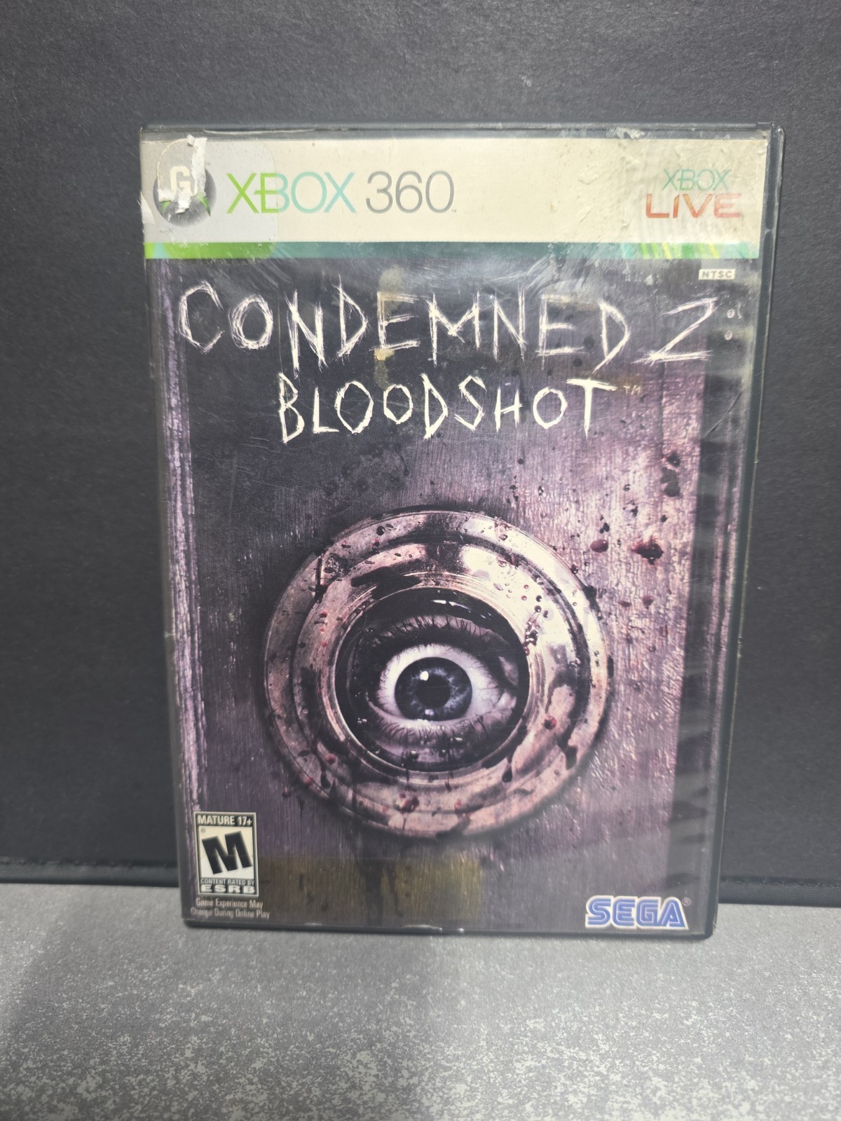 Condemned 2: Bloodshot (Microsoft Xbox 360, 2008) Rental Case, Acceptable