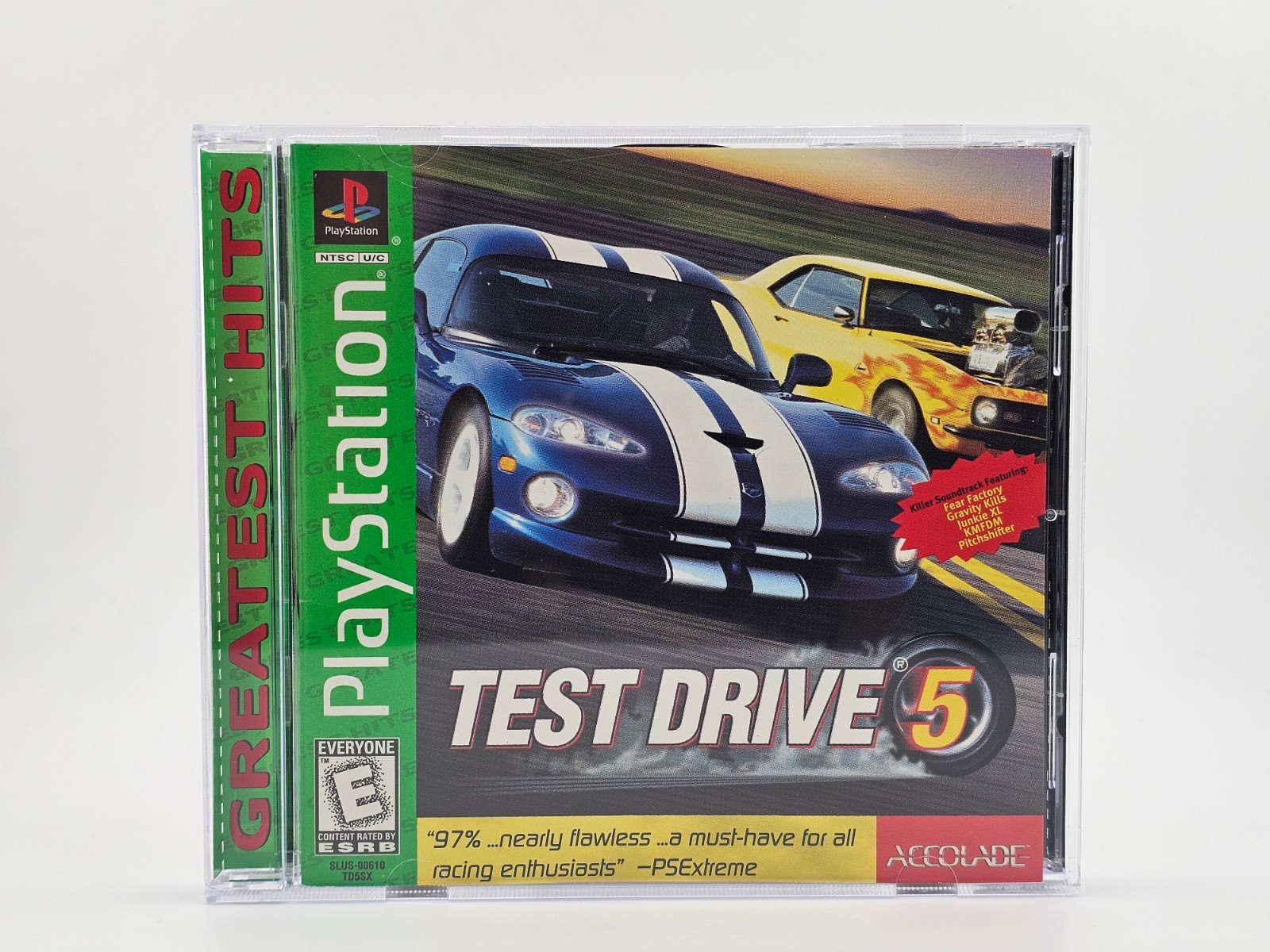 Sony Playstation 1 PS1 Test Drive 5 CIB Cleaned & Tested