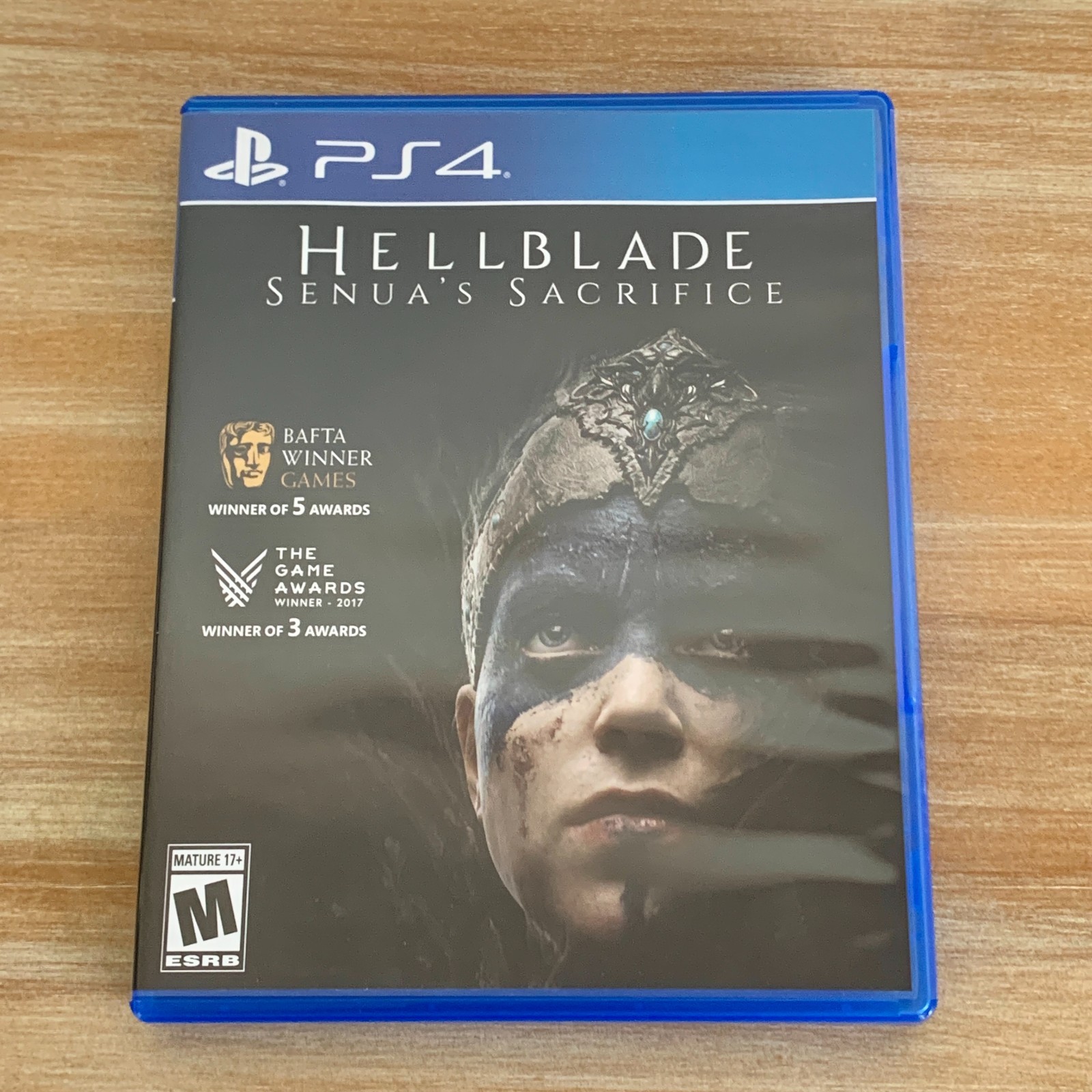 Hellblade: Senua’s Sacrifice with Slipcover (PlayStation 4 PS4, 2018) Free Ship!