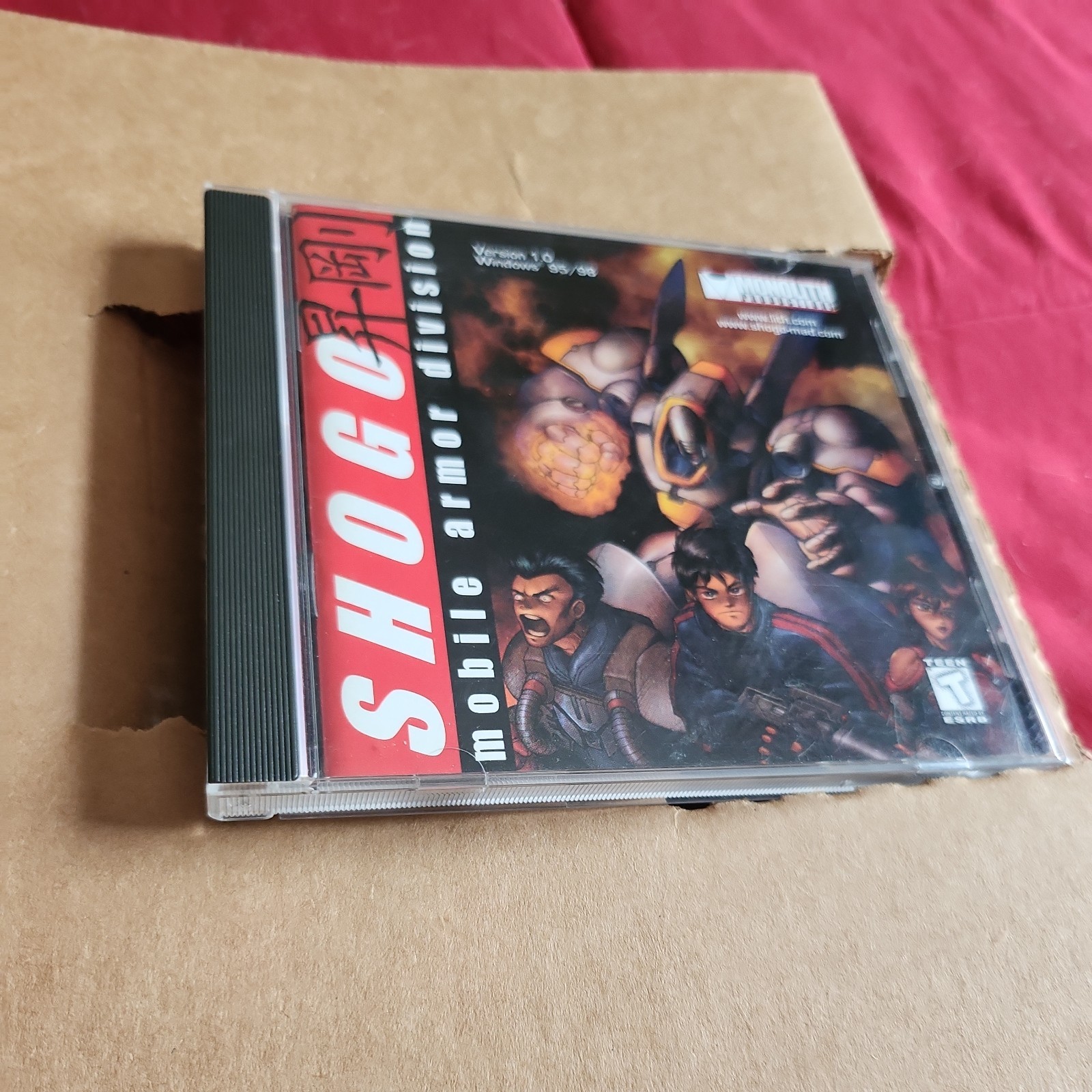 Shogo: Mobile Armor Division (PC CD-ROM, Monolith, 1998) Big Box Game. CIB RARE