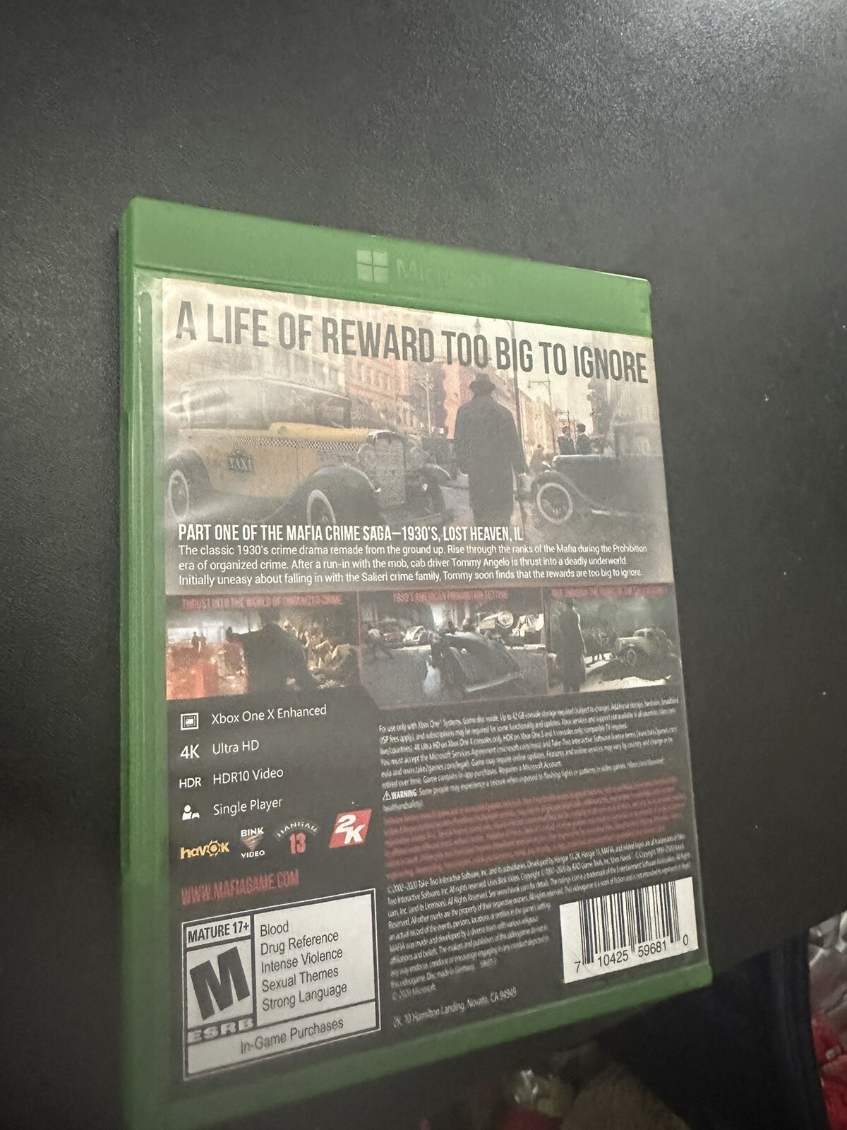 Mafia: Definitive Edition – Microsoft Xbox One