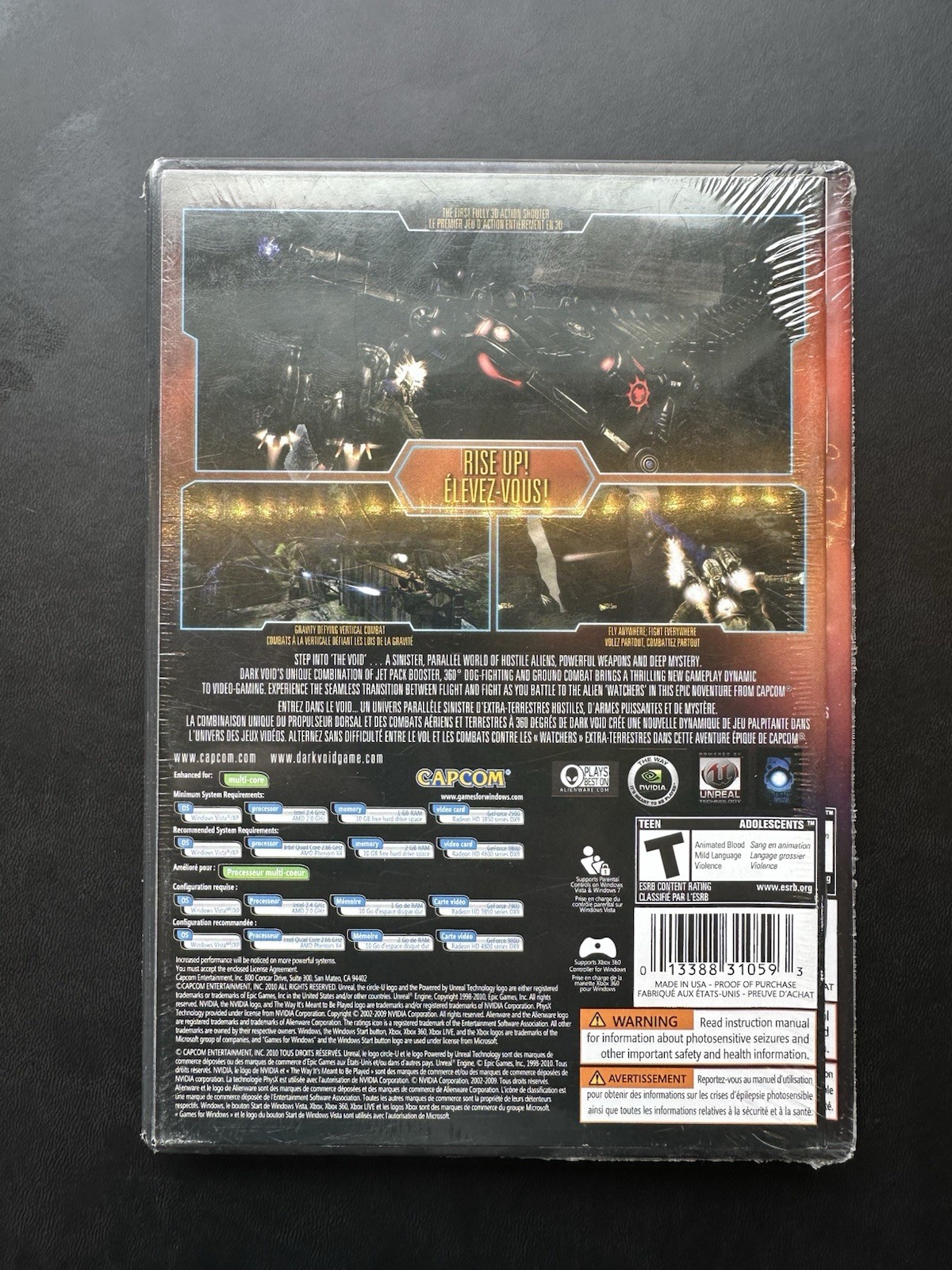 Dark Void (PC, 2010) Brand New And Sealed