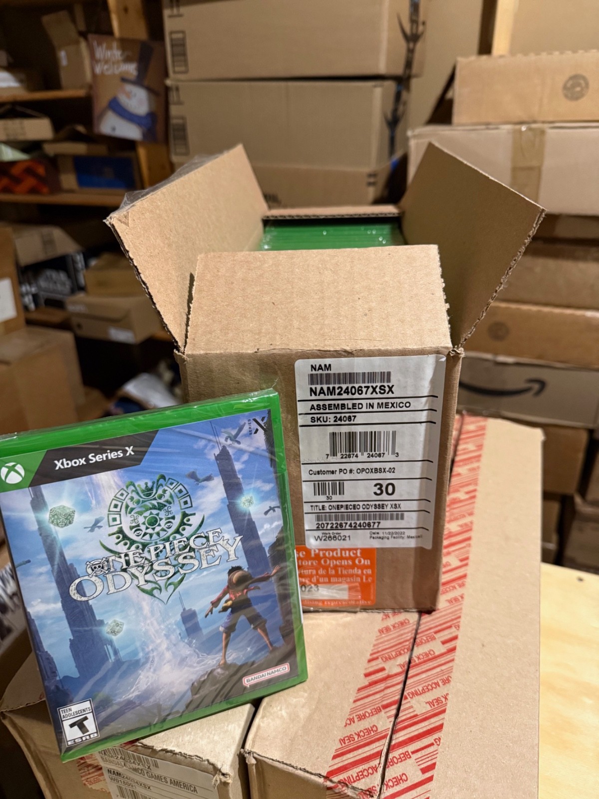 One Piece Odyssey (Microsoft Xbox Series X, 2023) X1 New Factory Sealed OnePiece