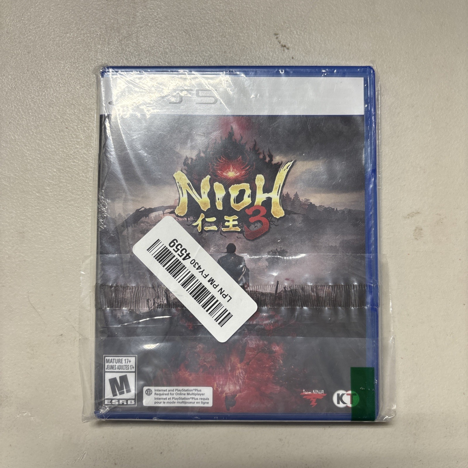 Nioh 3 (Sony PlayStation 5, 2026) Brand New!!!