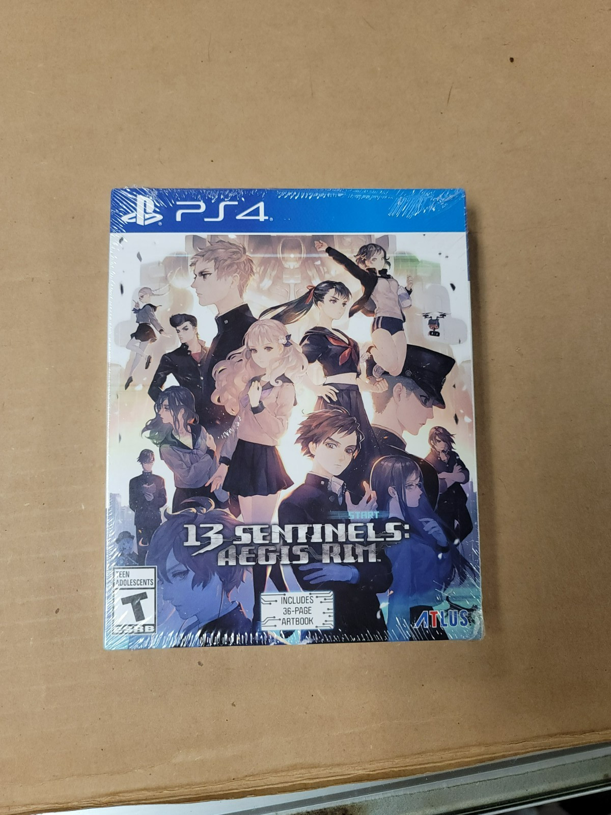 13 Sentinels: Aegis Rim Sony PlayStation 4 PS4 New Launch Edition With Art Book