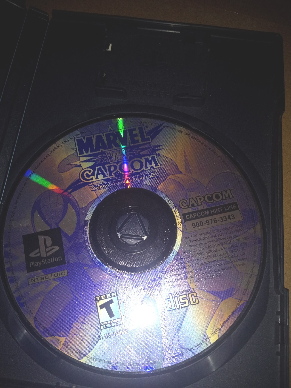 Marvel vs. Capcom: Clash of Super Heroes (Sony PlayStation 1, 2000)