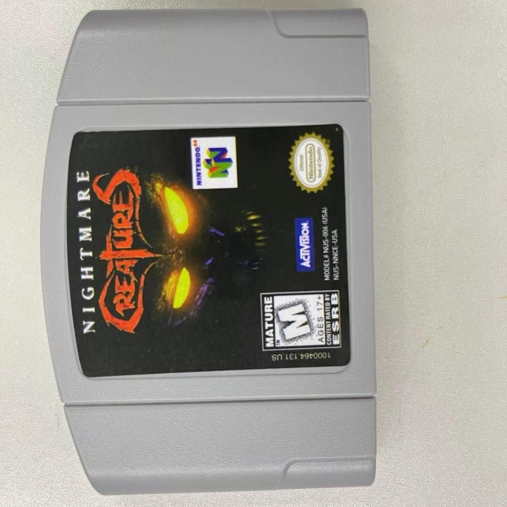 Nightmare Creatures – Nintendo 64 (N64) Limited release Complete set
