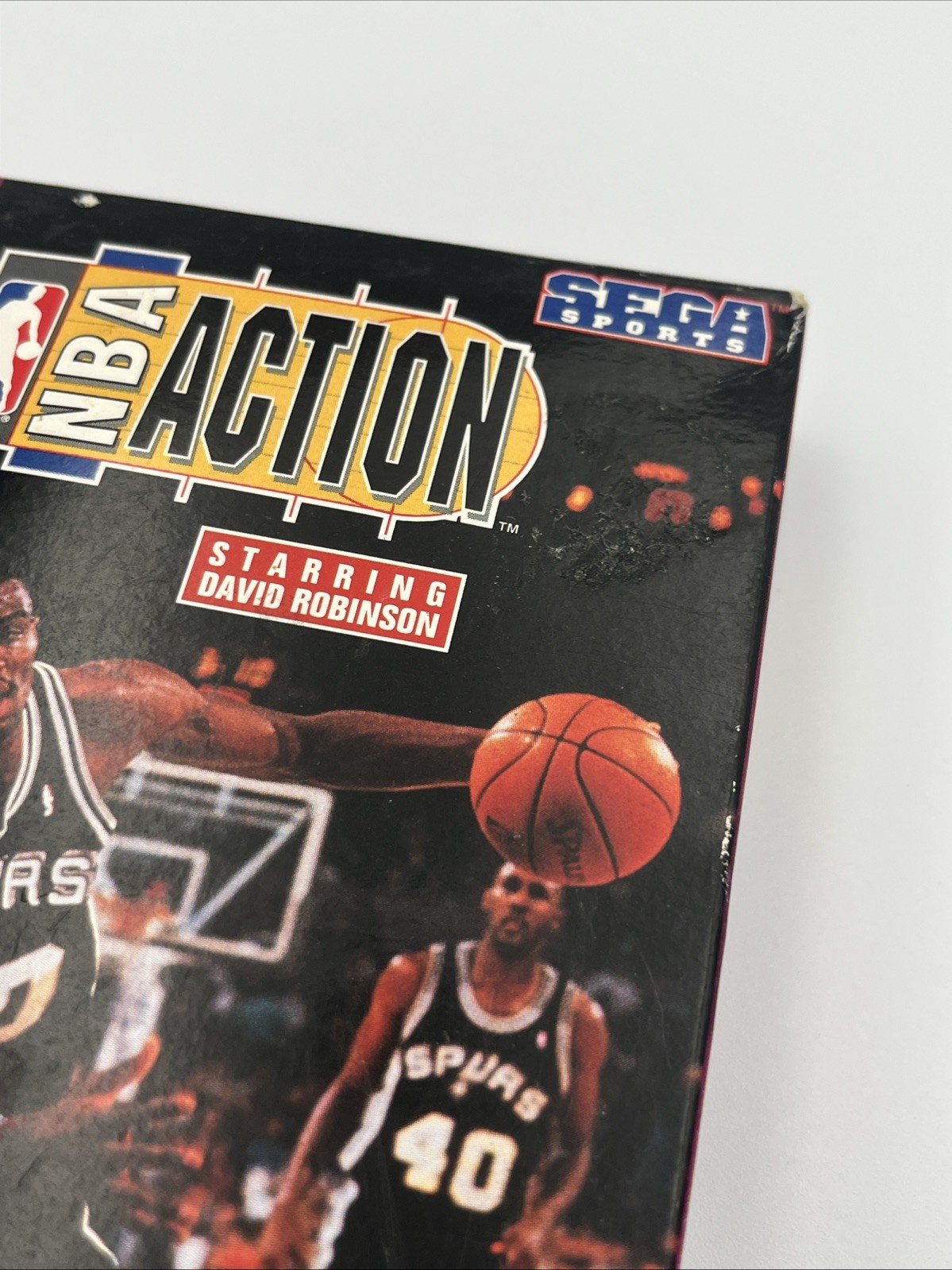 NBA Action Starring David Robinson (Sega Game Gear, 1994) CIB Complete Untested