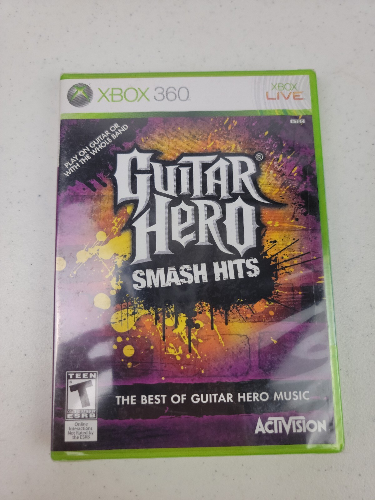 Guitar Hero: Smash Hits (Microsoft Xbox 360, 2009) Brand new & Sealed