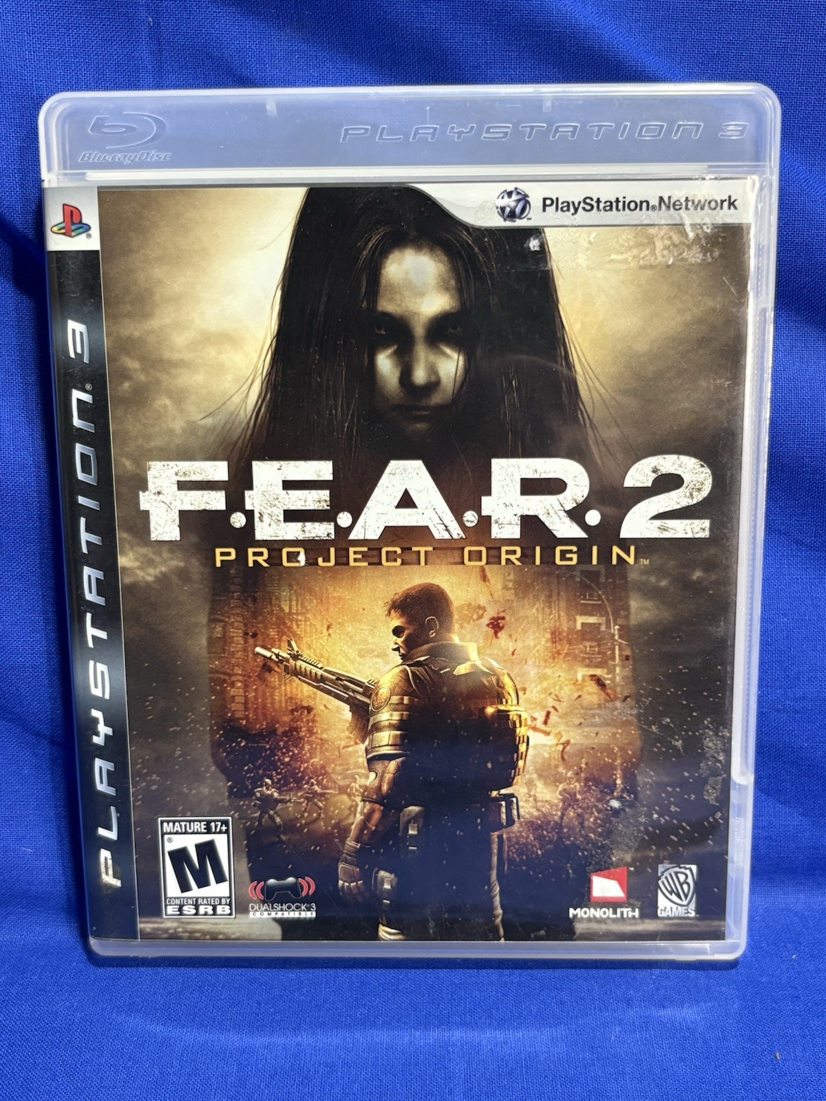 F.E.A.R. 2 Project Origin PS3 PlayStation 3 No Manual Tested