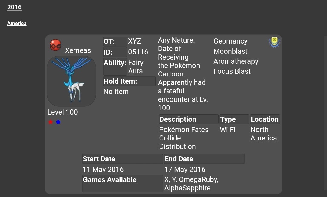 🌟2016 Shiny XYZ Xerneas Event | Pokémon Legends: Z-A🌟New HOME releases